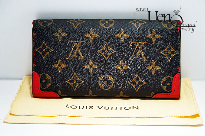 —Sold Out—【LOUIS VUITTON ルイ・ヴィトン】モノグラムライン ポルトフォイユ・サラ レティーロ （スリーズ） | 質屋