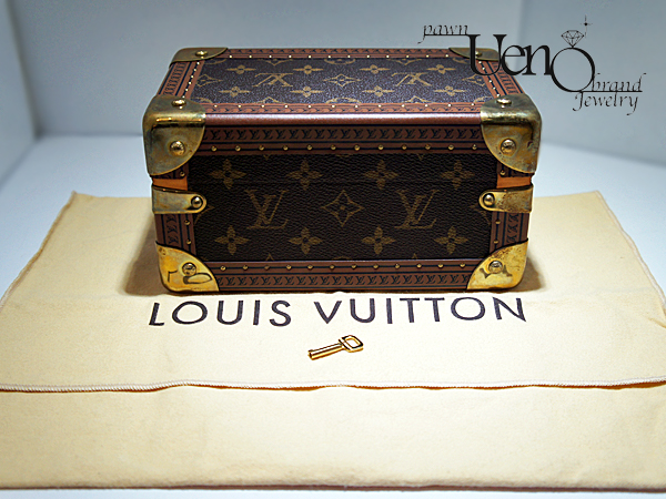 LOUIS VUITTON Monogram Coffret Tresor 20 Accessory Box M47001 LV