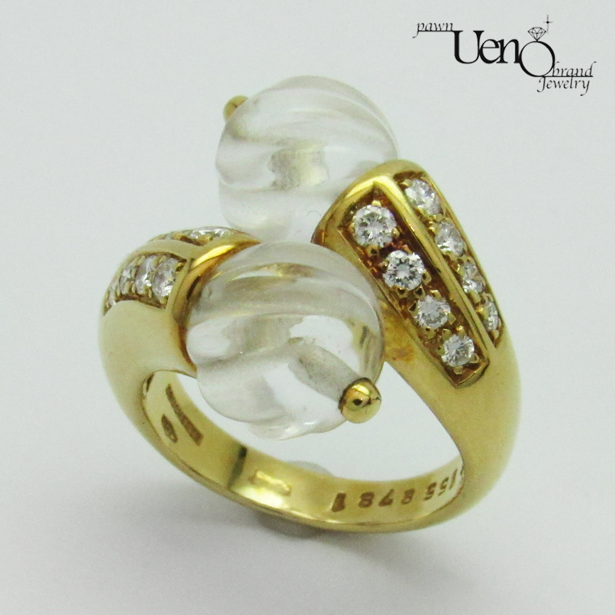 Sold Out－BOUCHERON(ブシュロン) ロッククリスタル リング K18